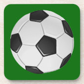 アメリカサッカーまたは協会サッカーボール コースター (正面)