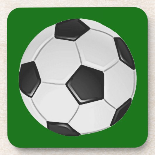 アメリカサッカーまたは協会サッカーボール コースター (正面)