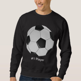 アメリカサッカーまたは協会サッカーボール スウェットシャツ
