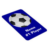 アメリカサッカーまたは協会サッカーボール マグネット (右側)