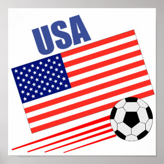 アメリカサッカーチーム ポスター