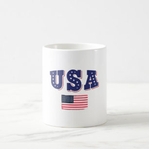 アメリカサッカーファンジャージ アメリカ国旗 コーヒーマグカップ