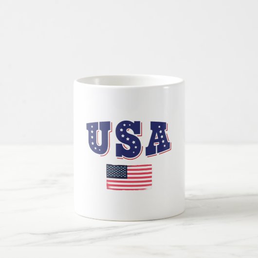 アメリカサッカーファンジャージ アメリカ国旗 コーヒーマグカップ (中央)