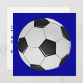 アメリカサッカー協会 招待状 (正面/裏面)