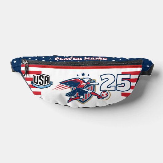 アメリカサッカー鷲国家代表愛国アクション ファニーパック (レイダウン)