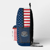 アメリカサッカー鷲国家代表愛国アクション プリントバックパック (右)