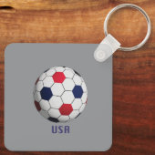 アメリカサッカー キーホルダー (裏面)