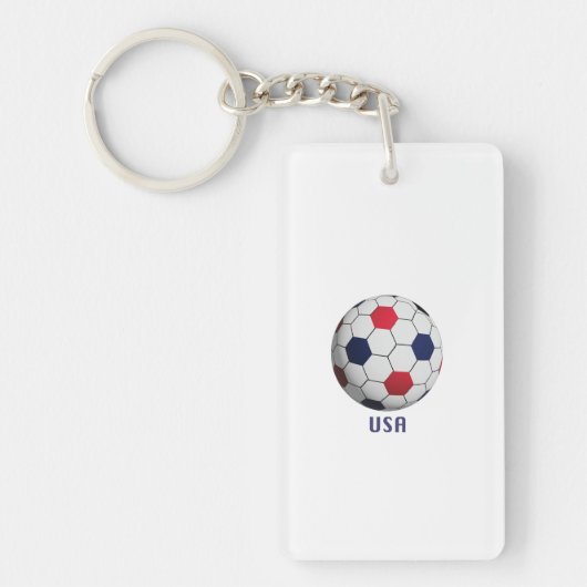 アメリカサッカー キーホルダー (正面)