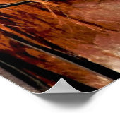 アメリカサドルブレッド馬のポスタープリント ポスター (角)