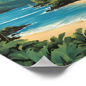 アメリカサモア国立公園トラベル ポスター (角)