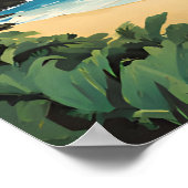 アメリカサモア国立公園トラベル ポスター (角)