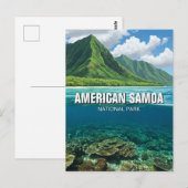 アメリカサモア国立公園トラベル ポストカード (正面/裏面)