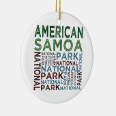 アメリカサモア国立公園 セラミックオーナメント (右)