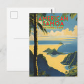 アメリカサモア国立公園 ポストカード (正面/裏面)