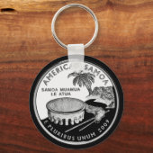 アメリカサモア キーホルダー (正面)