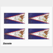 アメリカサモア 長方形シール (シート)