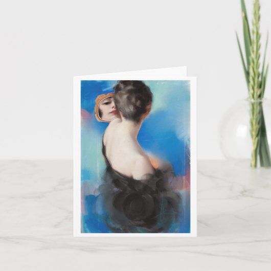 アメリカサンデーカバーイラストレーションロルフ・アームストロング カード (正面)