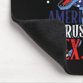 アメリカザウルスレックス7月4日恐竜独立記念日 マウスパッド (コーナー)