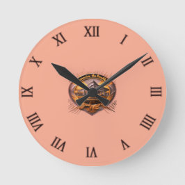 アメリカザビューティフルウォールクロック ラウンド壁時計