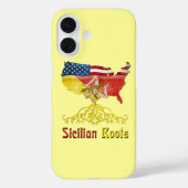 アメリカシチリアルーツiPhone頭が切れるケース Case-Mate iPhoneケース (裏面)