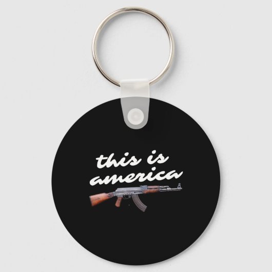 アメリカシュート切り札の防弾トランプ2024 キーホルダー (正面)