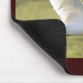 アメリカシロヅル(アメリカGrus) マウスパッド (コーナー)