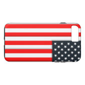 アメリカシンプル合衆国統一された州国旗 Case-Mate iPhoneケース (裏面(横))