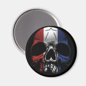 アメリカスカル マグネット (正面/裏面)