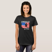 アメリカスキーTシャツ Tシャツ (正面フル)