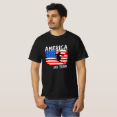 アメリカスキーTシャツ Tシャツ (正面フル)
