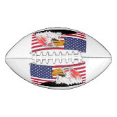 アメリカスケッチのイーグル アメリカンフットボール (正面)