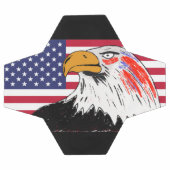 アメリカスケッチのイーグル サッカーボール (フラット)