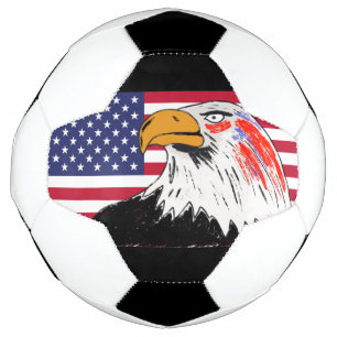 アメリカスケッチのイーグル サッカーボール