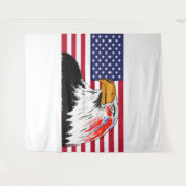 アメリカスケッチのイーグル タペストリー (正面(横))