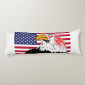 アメリカスケッチのイーグル ボディピロー (裏面)