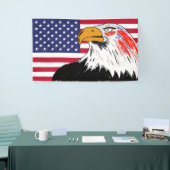 アメリカスケッチのイーグル 横断幕 (トレードショー)