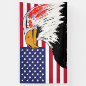 アメリカスケッチのイーグル 横断幕 (縦)