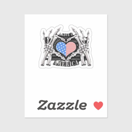 アメリカスケルトンハンズ シール (シート)