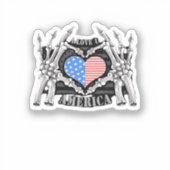 アメリカスケルトンハンズ シール (正面)