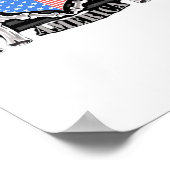 アメリカスケルトンハンズ ポスター (角)