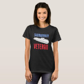アメリカスサブマリーナー退役軍人 Tシャツ (正面フル)