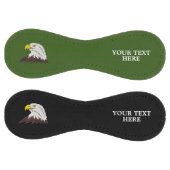 アメリカスタムカのイーグルヘッドロゴ付きソフトボール ソフトボール (パネル)