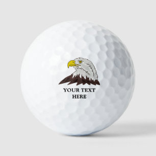 アメリカスタムカのハゲスケッチ付きゴルフボール ゴルフボール