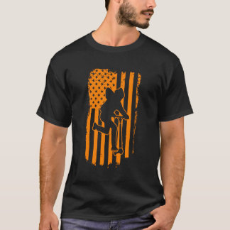 アメリカスタントスクーターキックトリックコンペティションフード Tシャツ