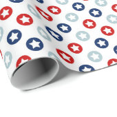 アメリカスター ラッピングペーパー (ロールコーナー)