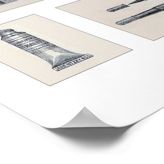 アメリカステーショナー1881 ポスター (角)