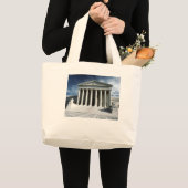 アメリカスプリームコートキャンバストート ラージトートバッグ (正面(商品))