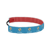 アメリカスリップまたは滑ることオクラホマ州州の旗を持つノンヘッドバンド アスレチックヘッドバンド (左)