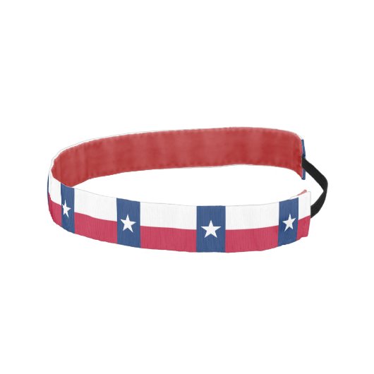 アメリカスリップまたは滑ること合衆国テキサス州州国旗を持つノンヘッドバンド アスレチックヘッドバンド (右)