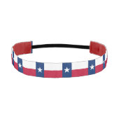 アメリカスリップまたは滑ること合衆国テキサス州州国旗を持つノンヘッドバンド アスレチックヘッドバンド (正面)